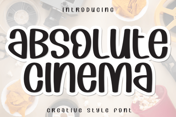 Absolute Cinema Handwritten Font for Scroll-Stopping Social Graphics