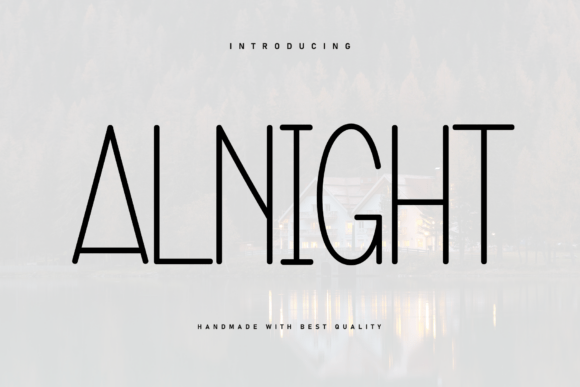 Alnight Handwritten Font for Cozy Digital Branding