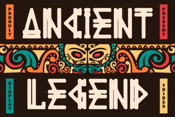 Ancient Legend Typeface for Organic Brand Identity