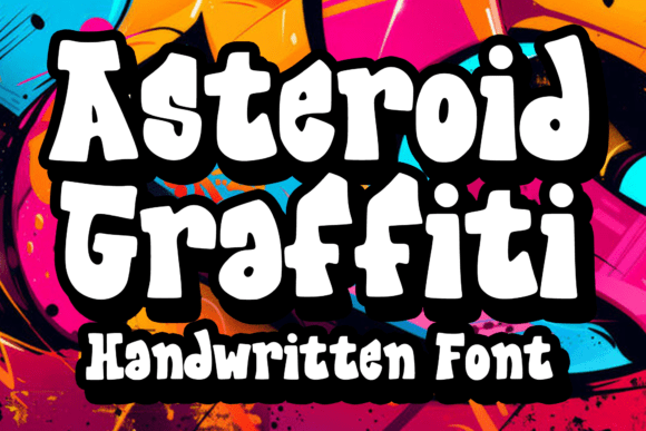 Asteroid Graffiti Typeface Review: Unleashing Bold Brand Identity