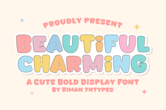 Beautiful Charming Typeface for Warm Brand Identity Projects