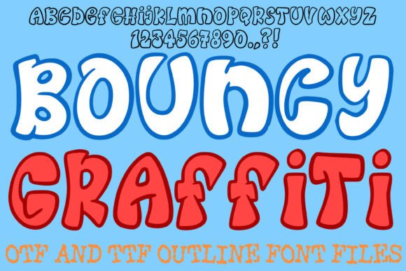 Bouncy Graffiti Typeface for Street-Style Branding