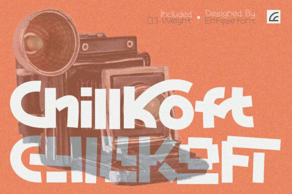 Chillkoft: The Bold Display Typeface for Retro Branding