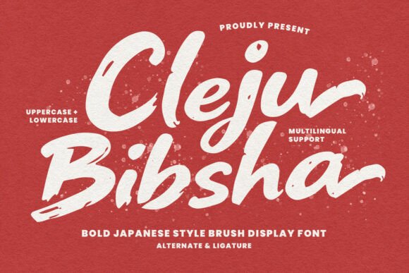 Cleju Bibsha Display Font Review for Handmade Brands