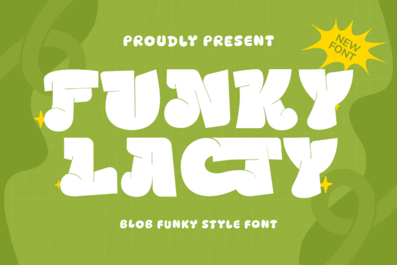 Funky Lacy Display Font for Bold Web Design