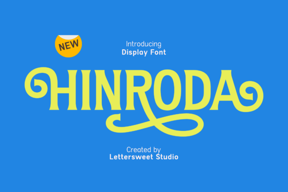 Hinroda: The Bold Display Font for High-Impact Campaigns