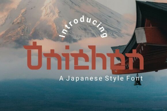 Onichan: The Japanese Style Font for Authentic Brand Visuals