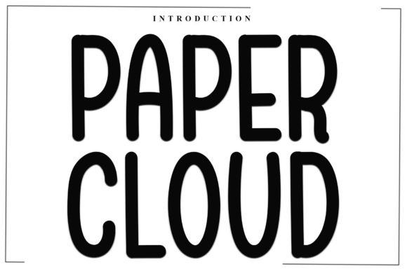 Paper Cloud: The Festive Display Font for Holiday Branding
