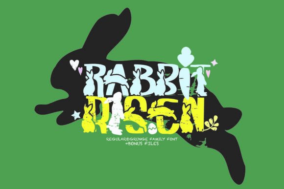 Rabbit Risen: The Perfect Easter Display Font for Crafters