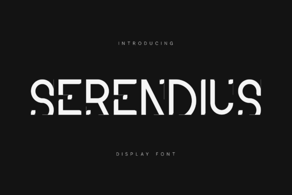 Serendius Display Typeface Review