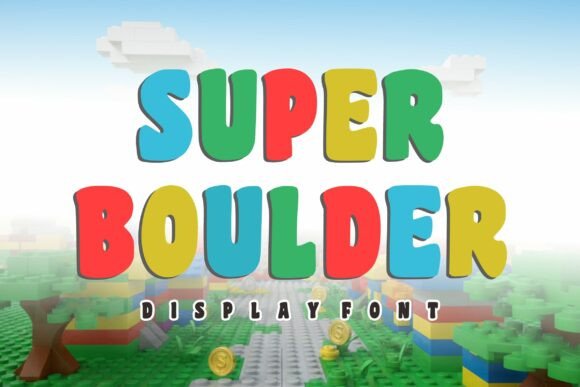 Super Boulder Display Font for Bold Editorial Headings