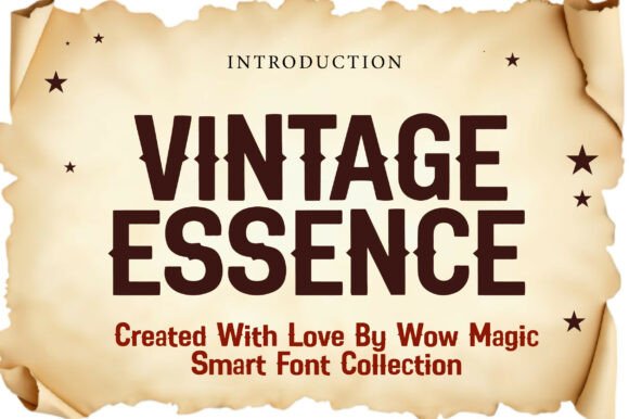Vintage Essence Typeface Review: A Bold Display Font for Modern Brands