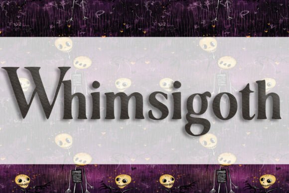 Whimsigoth Typeface: Elevate Your Brand Identity with Eclectic Charm